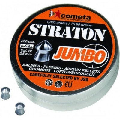 CHUMBINHO JSB JUMBO STRATON 5,5mm - 250 unidades
