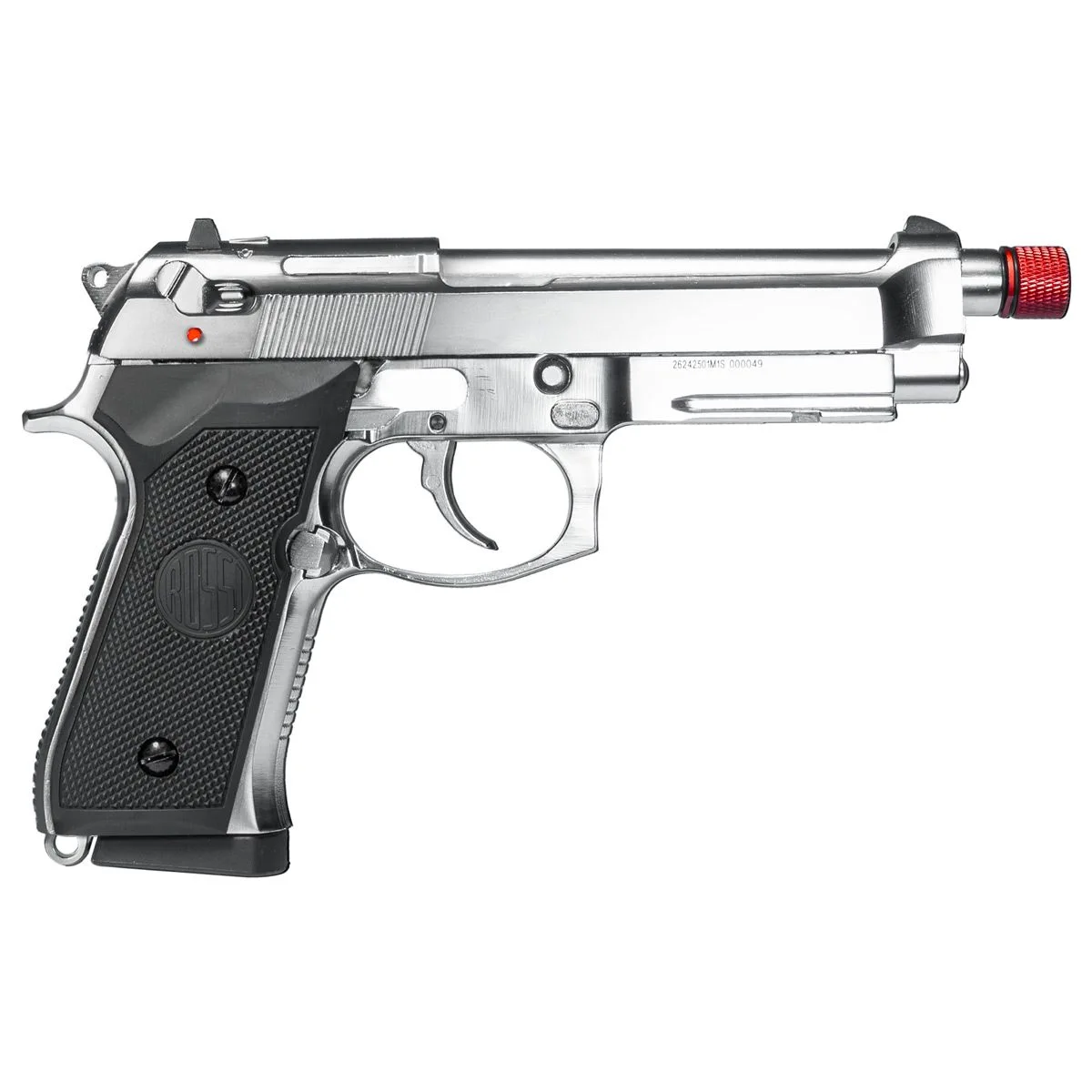 AIRSOFT PIST. ROSSI M92 SILVER GBB 6MM CB894 - Image 3
