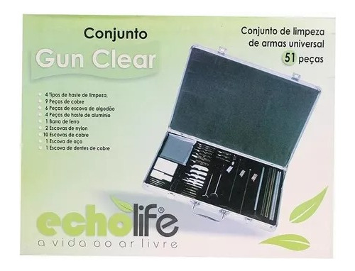 Kit De Limpeza Para Armas - Gun Clear - Universal - 51 Peças - Image 5