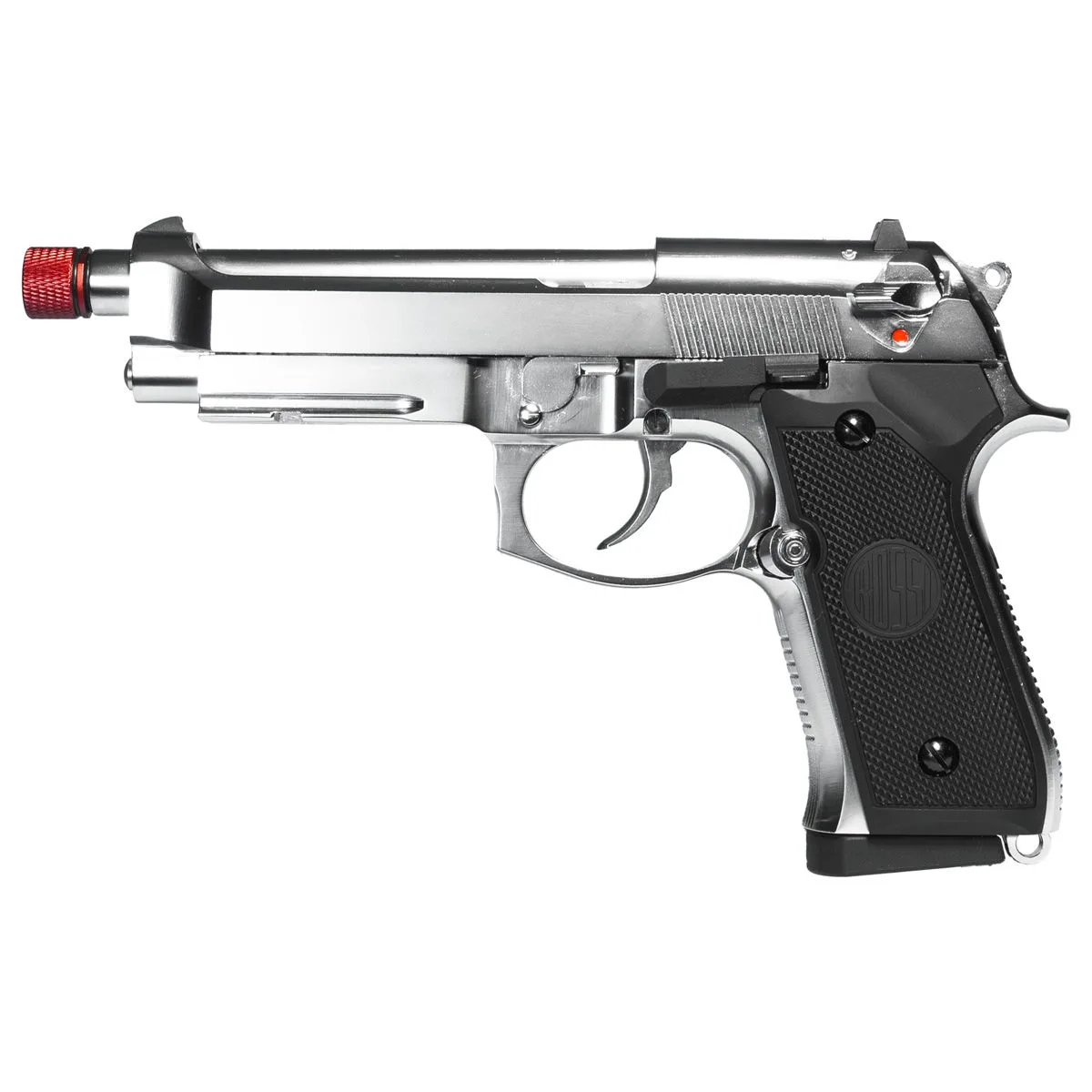 AIRSOFT PIST. ROSSI M92 SILVER GBB 6MM CB894 - Image 2