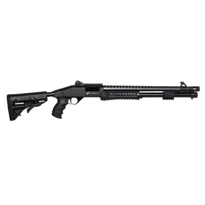 ESPINGARDA CBC MILITARY 3.0 Cal. 12 19" RETRÁTIL FULL - COM ACESSORIOS"