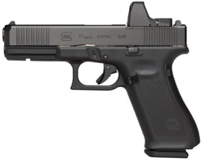 Pistola Glock G17 MOS Gen.5 Cal. 9mm Oxidada 17 Tiros