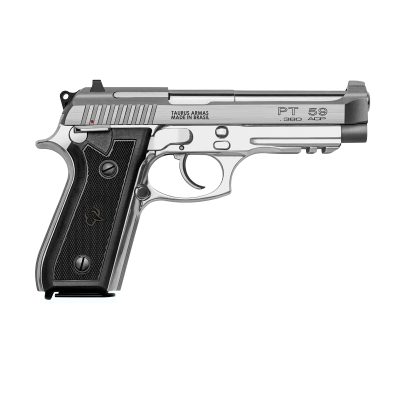PISTOLA 59S .380ACP COM ZARELHO INOX FOSCO