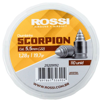 CHUMBINHO ROSSI SCORPION 5,5MM (110 UN)