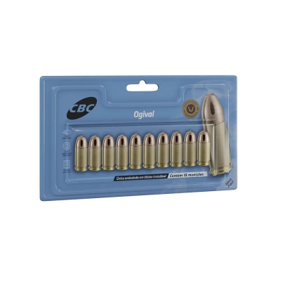MUNIÇÃO CBC 380AUTO ETOG +P 95GR BLST C
