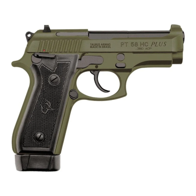Pistola taurus pt58 hc plus cal. 380 cpc od green (verde oliva) (75008274)